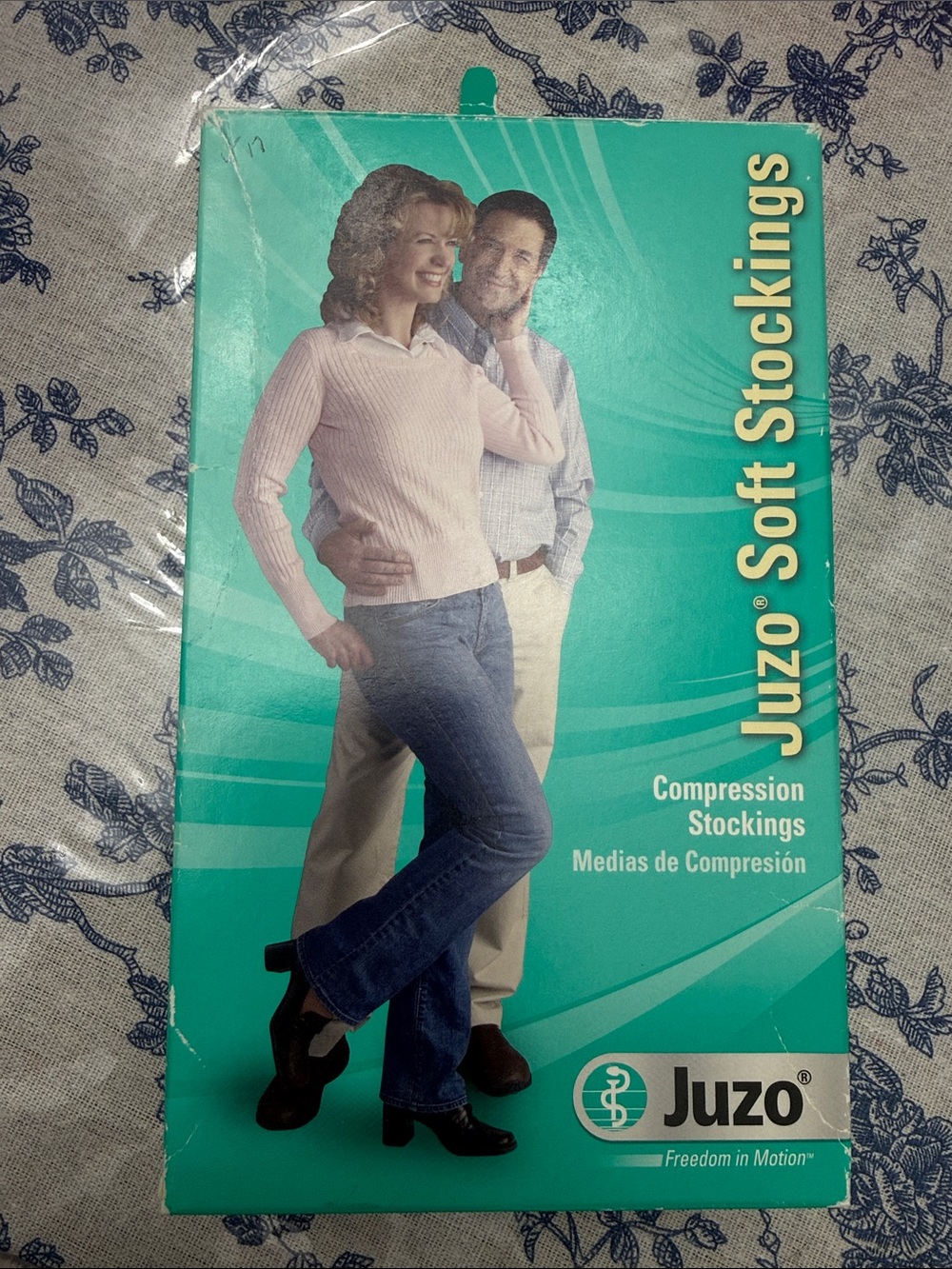Juzo Soft Stockings 30-40 Compression Hosiery - Black Thigh ,FF  M 2002 Size l